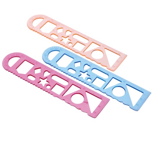 Plastic Stencil Rulers